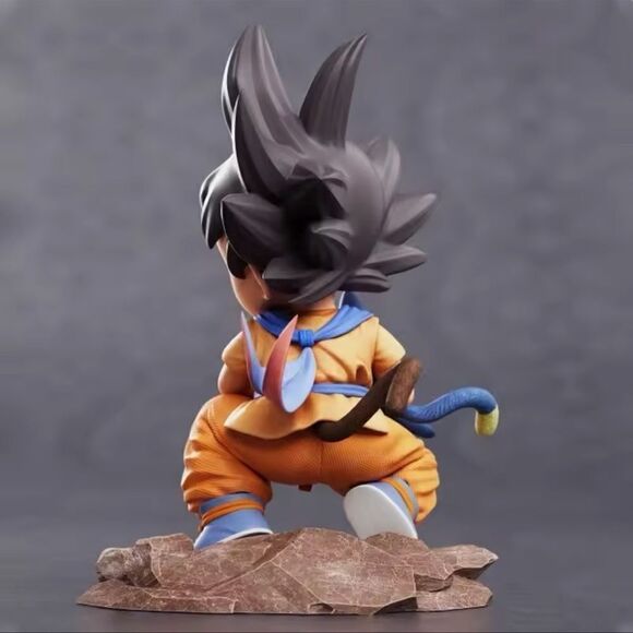 New Dragon Ball Z Son Goku Anime Action Figure 10cm - Picture 4 of 5